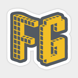 Foybles Gaming Logo (Yellow) Sticker